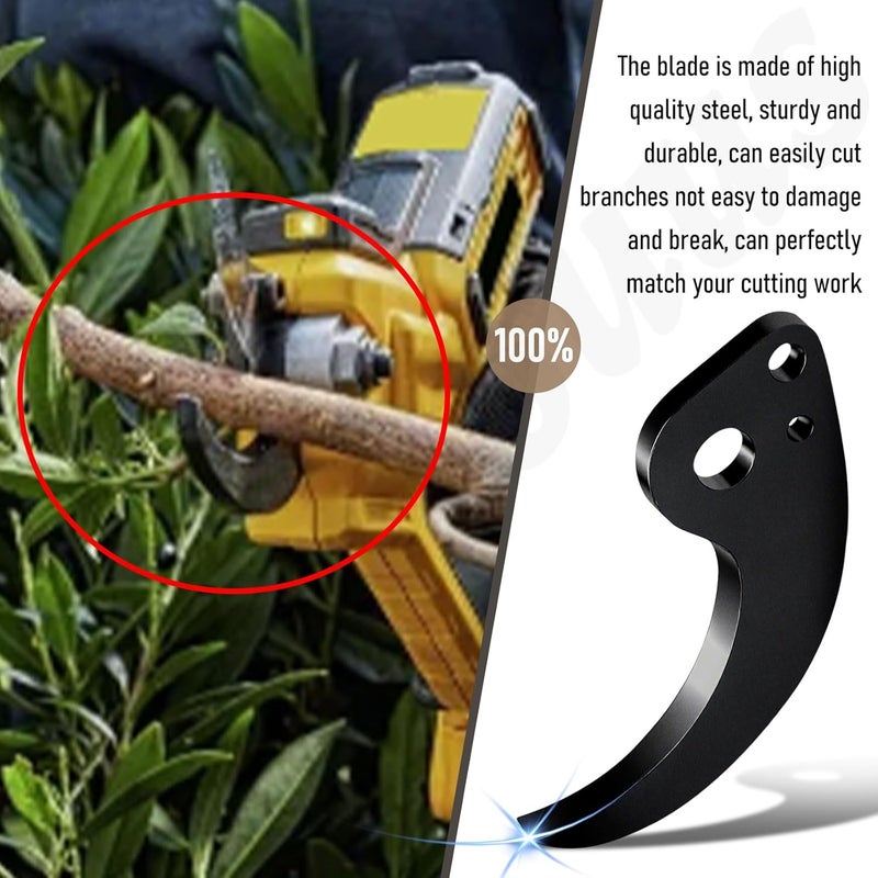Haiouus 1PCS N920015 NA044629 Pruning Saw Blade Kit Compatible with Dewalt DCPR320B DCPR320D1 2727-20 Pruner Blade, Pruning Saw - Image 2